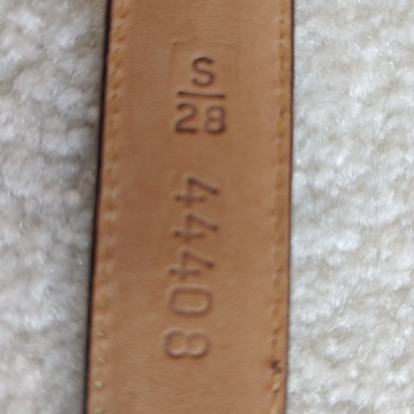 Brighton Brown Leather Belt S/28 - Picture 3 of 3